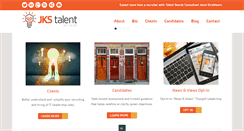 Desktop Screenshot of jkstalent.com